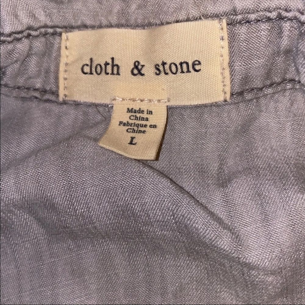 Cloth & Stone Button Front Shirt - Picture 2 of 3